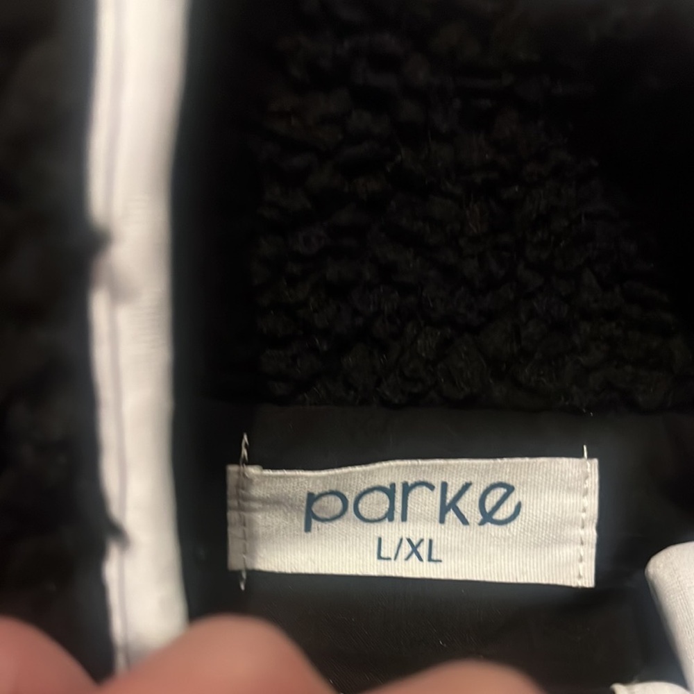 Parke black pullover fleece SOLD OUT - Picture 3 of 3